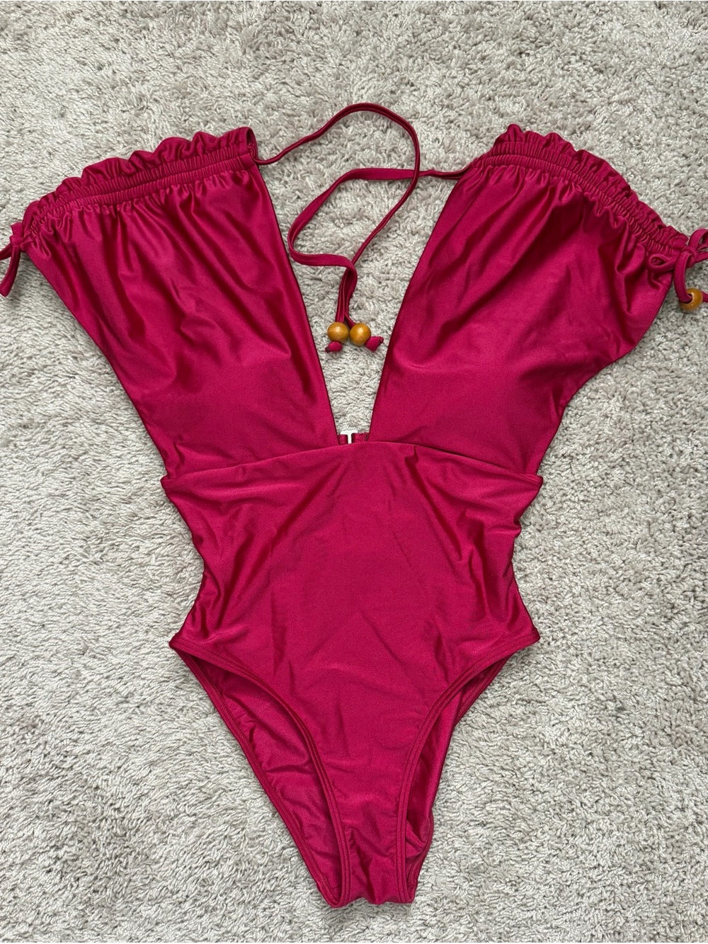 NWT Andrea Iyamah Roba One Piece Swimsuit Size Small